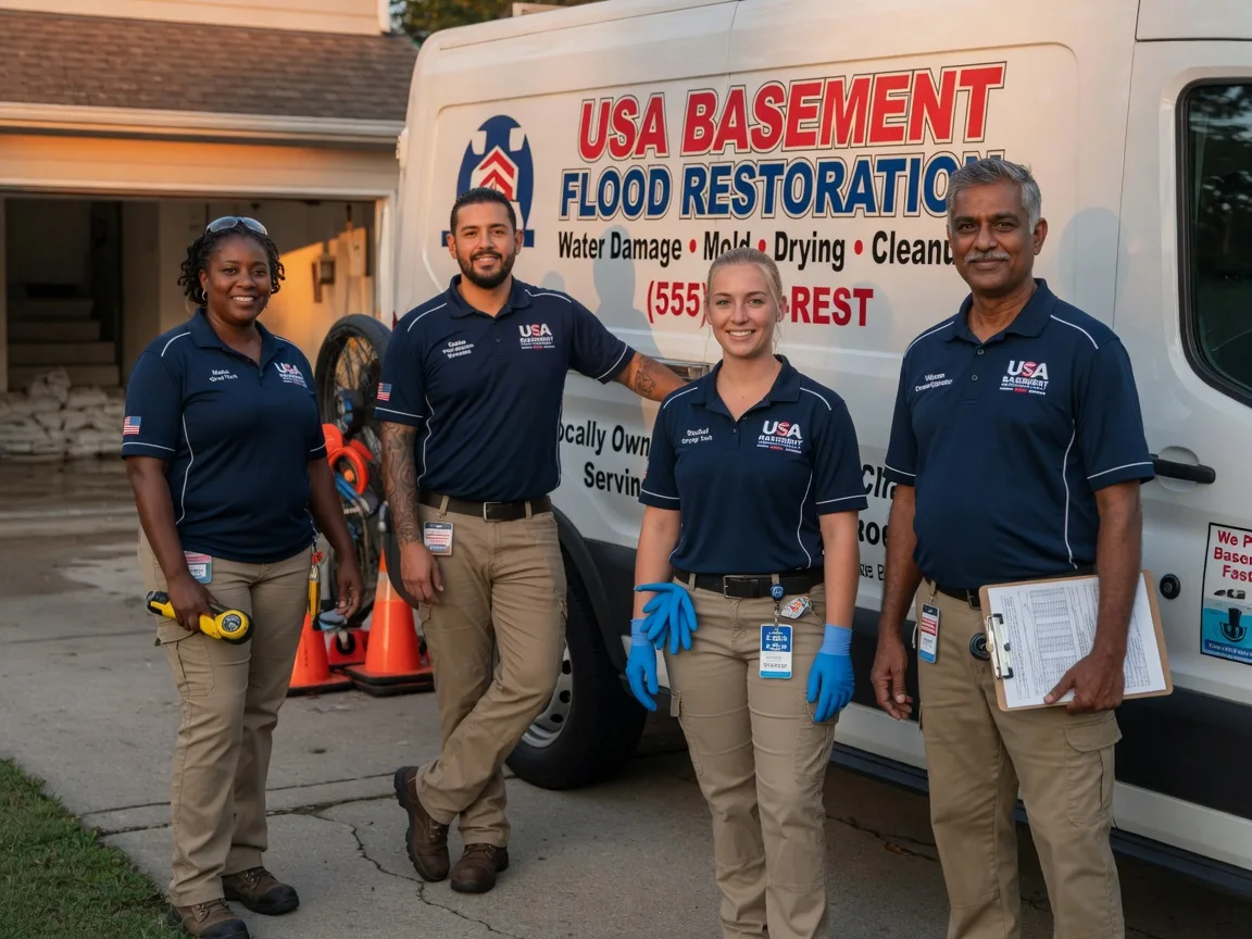Basement Flood Cleanup company in Geddes, SD