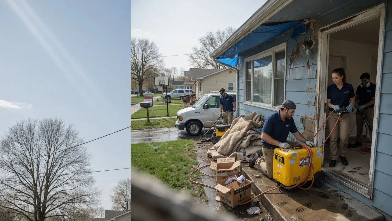 Basement Flood Cleanup in Geddes, SD near me